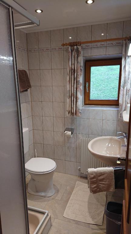 Kúpeľňa v ubytovaní Appartements Sonnberg