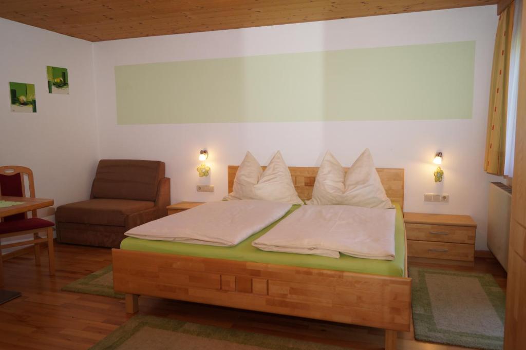 Posteľ alebo postele v izbe v ubytovaní Appartements Sonnberg