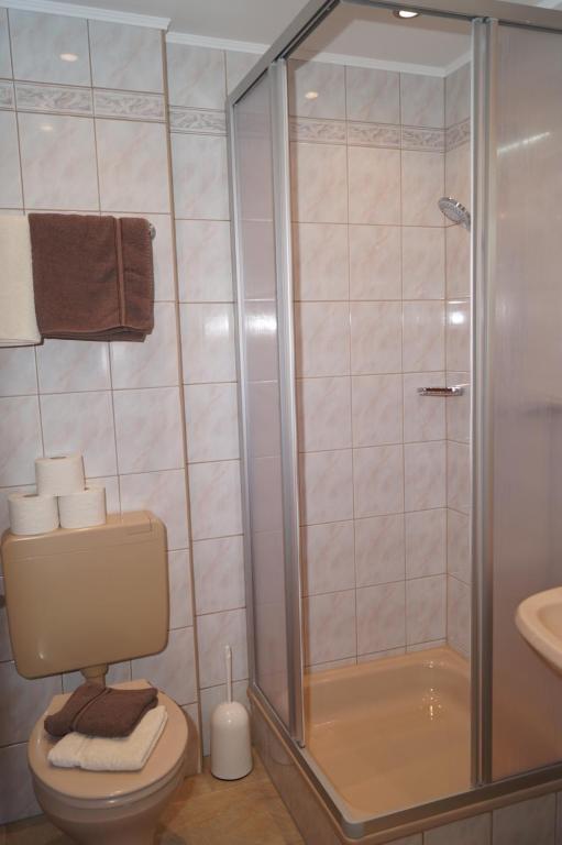 Kúpeľňa v ubytovaní Appartements Sonnberg