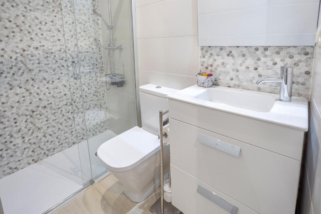 Koupelna v ubytování Apartamento Candela
