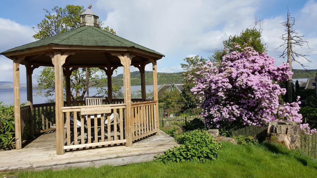 Zahrada ubytování Bruach Lodge