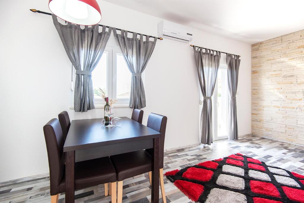Posezení v ubytování Apartments CAPE Deluxe