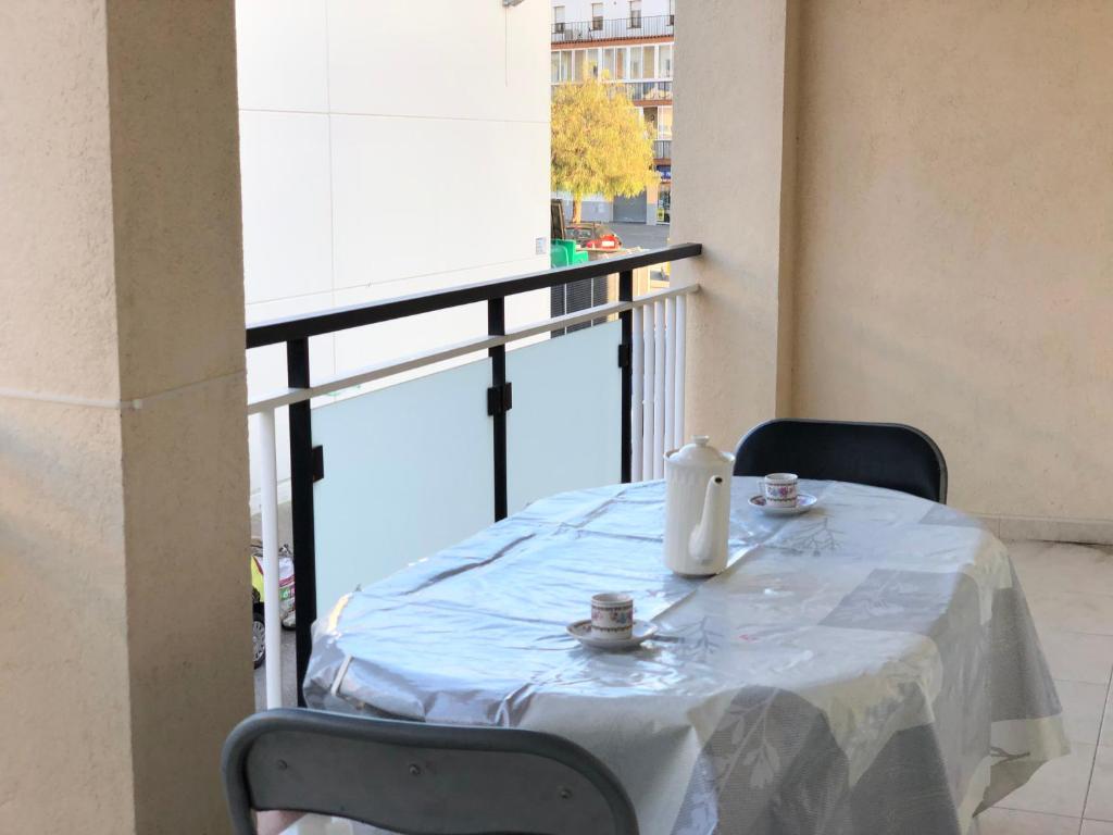 Балкон или терраса в Apartamentos Benet