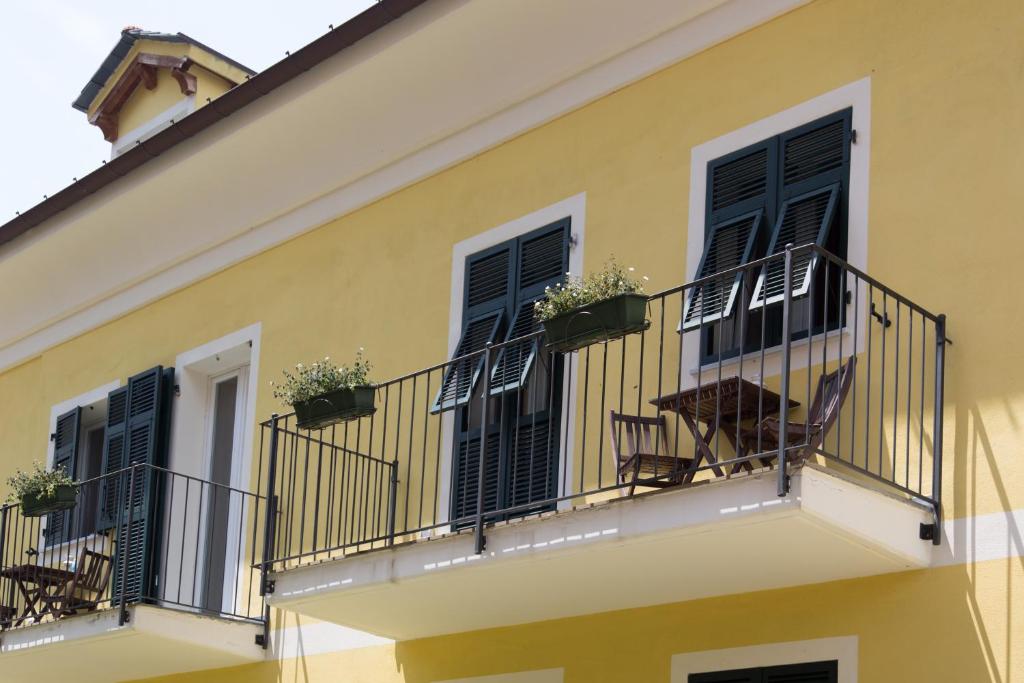 Balkón nebo terasa v ubytování Oasi Hotel