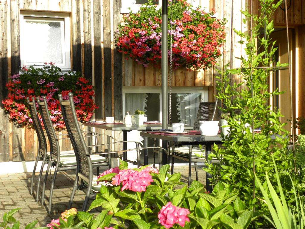 Zahrada ubytování Ferienhaus Bergland