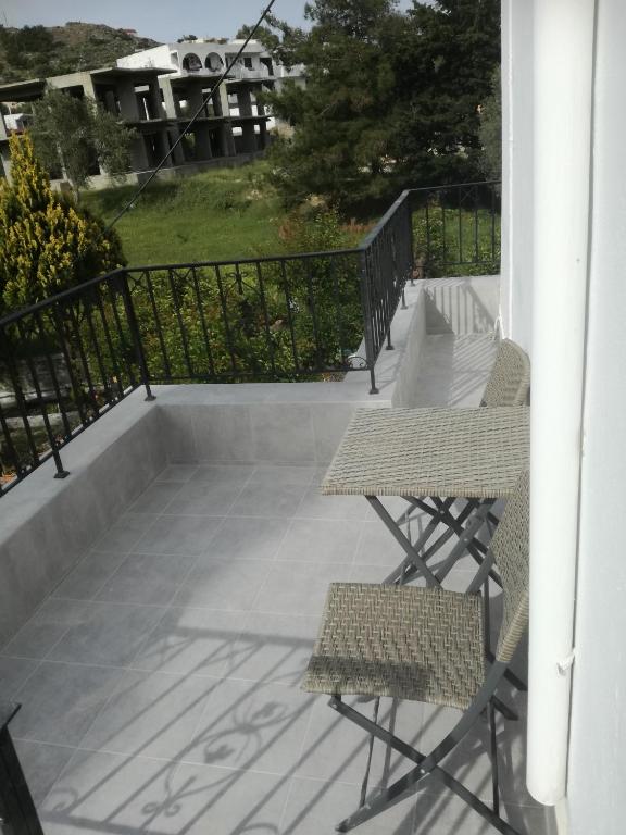 Balkon lub taras w obiekcie Hotel Dimitra Sun
