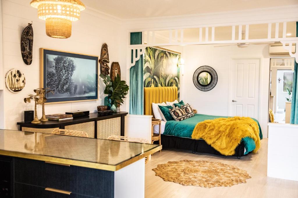 Postel nebo postele na pokoji v ubytování NOMAD - Luxe apartment