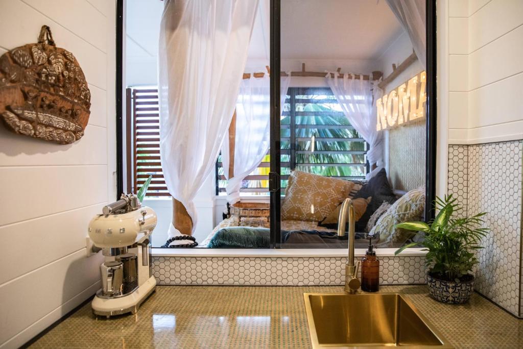 Posezení v ubytování NOMAD - Luxe apartment