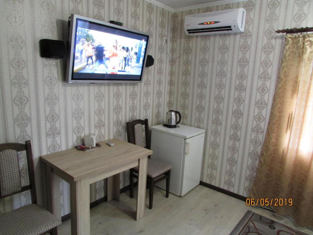 TV a/nebo společenská místnost v ubytování Salus