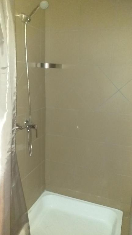 Koupelna v ubytování Kisdunapart 510