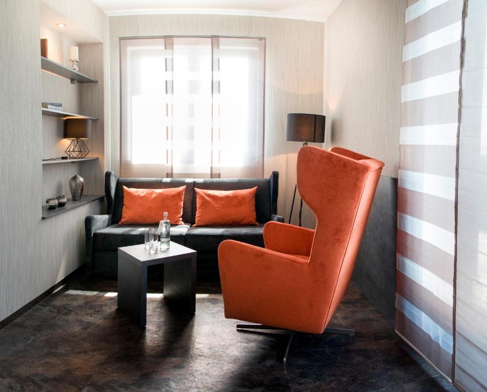 Posezení v ubytování premium by GS Hotel