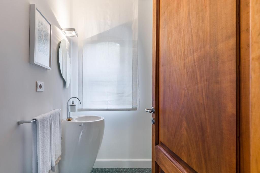 La Matrangela Charme Apartments的一间浴室