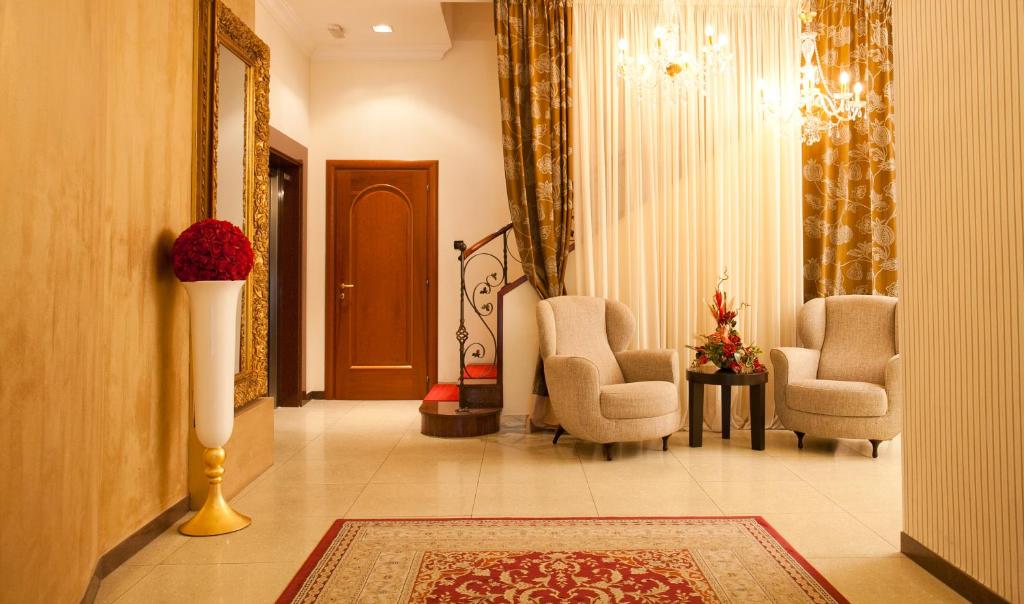 Posezení v ubytování Hotel Globo