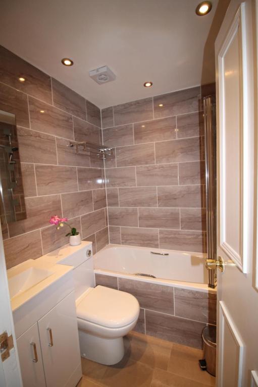 Koupelna v ubytování Sonas Guesthouse