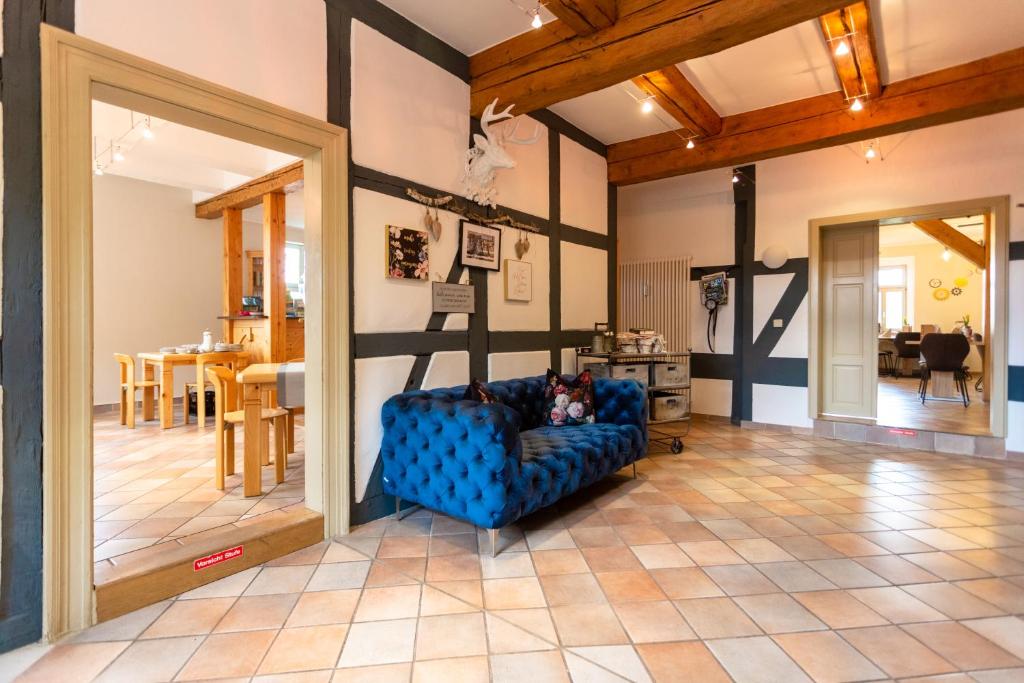Posezení v ubytování Gasthof Obere Mühle
