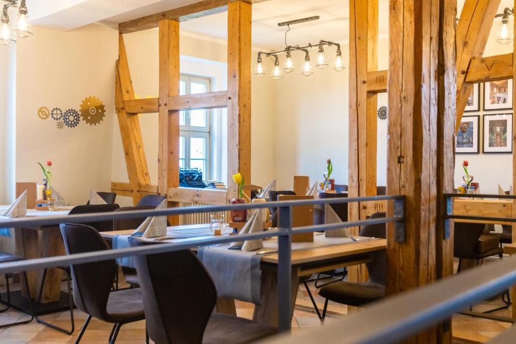 Posezení v ubytování Gasthof Obere Mühle