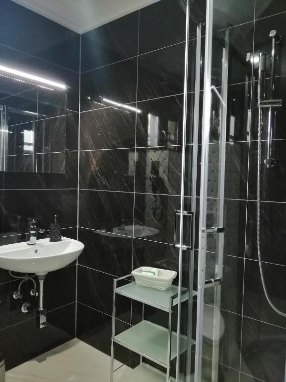 Kúpeľňa v ubytovaní Willa Sandomierska
