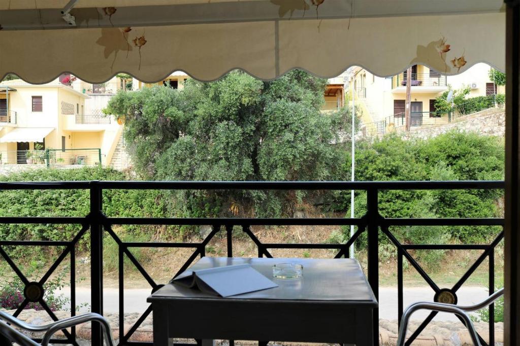 Balkón nebo terasa v ubytování Hotel Akropolis