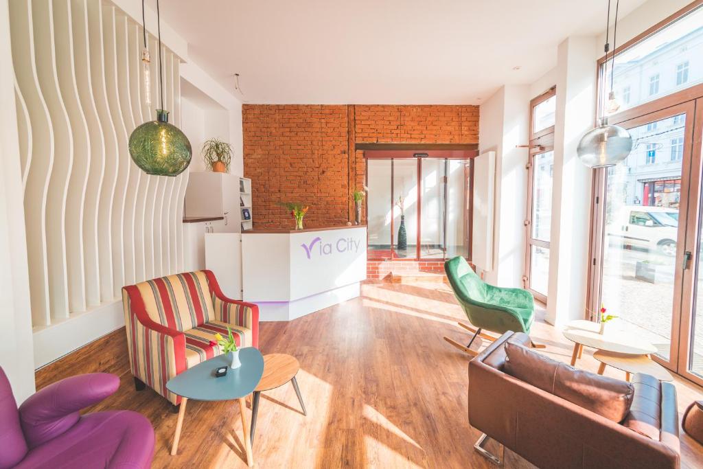 Hotel via City Leipzig Mitte - Resim 35