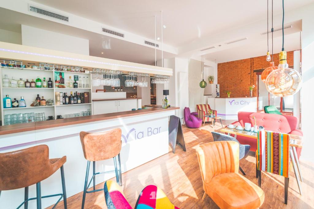 Hotel via City Leipzig Mitte - Resim 40