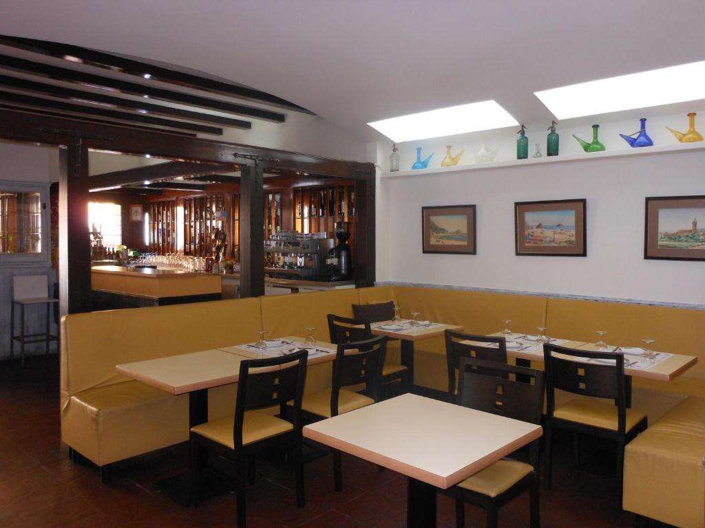 Posezení v ubytování Hostal Can Pou