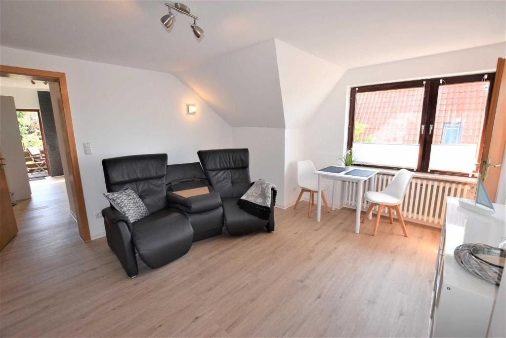 Posezení v ubytování Ferienwohnung T _ T 2