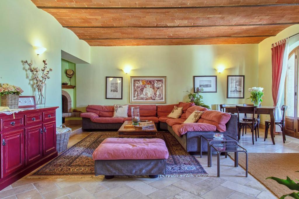 Posezení v ubytování B&B Daria - Deb'S Monticchiello