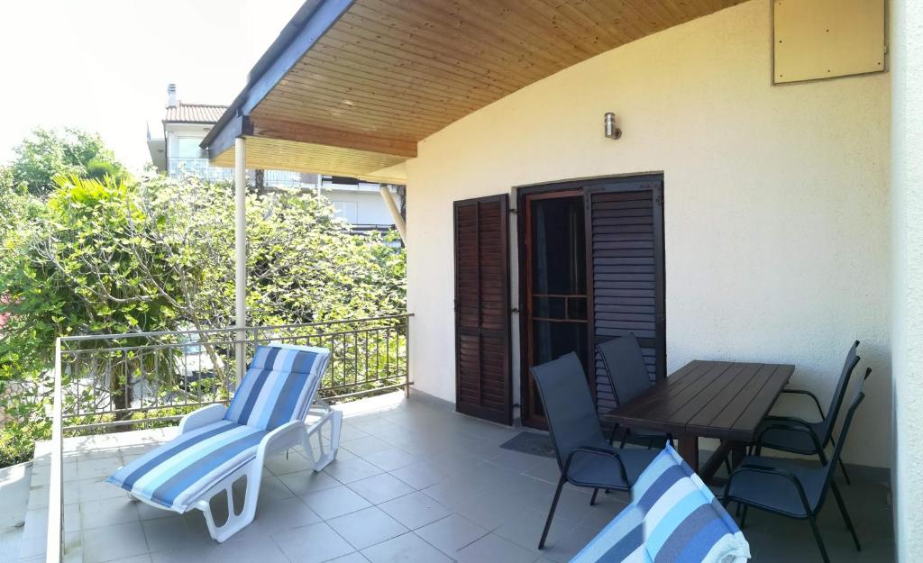 Balkón nebo terasa v ubytování Apartman Tamy