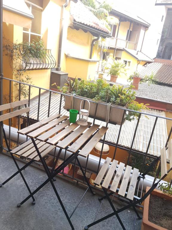 Balkón nebo terasa v ubytování Garni Giacometti