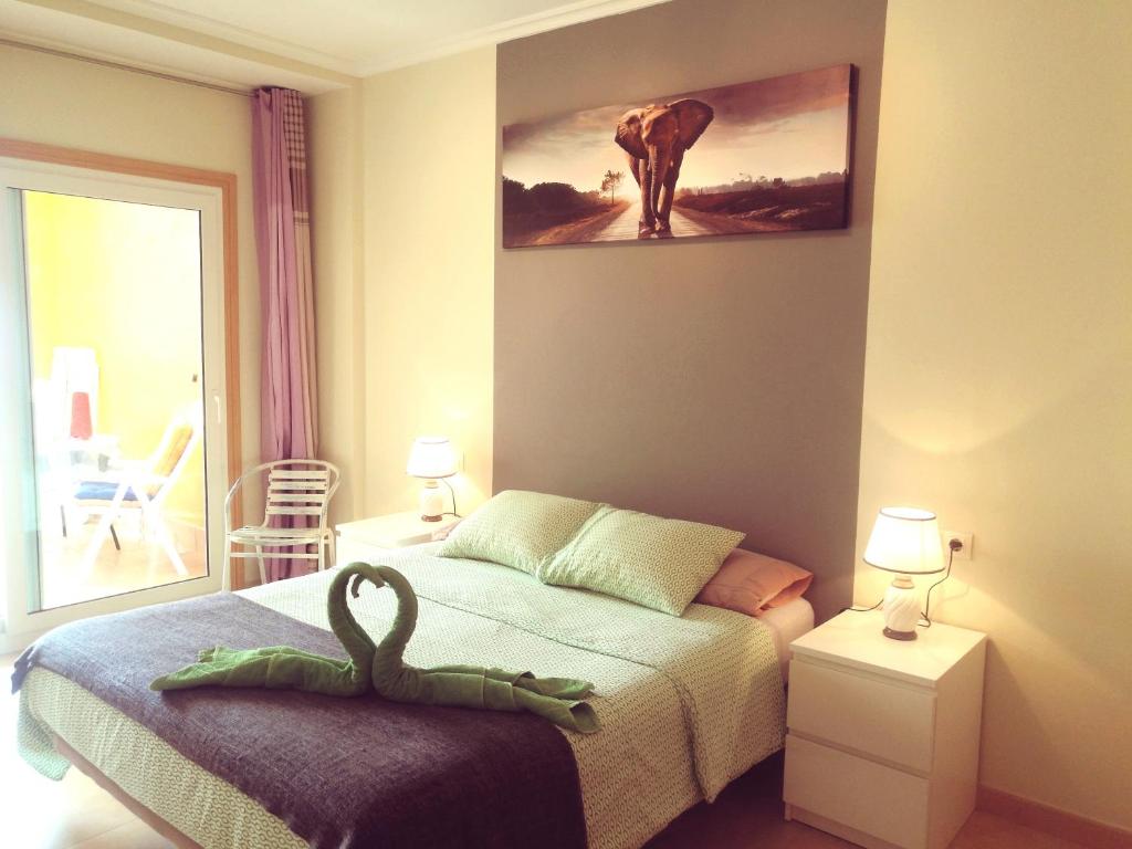 A bed or beds in a room at Vida Cotillo - No Stress Holidays