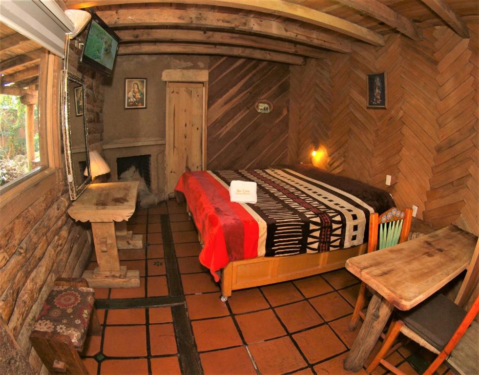 Posezení v ubytování Hotel Cabaña Los Ruiseñores