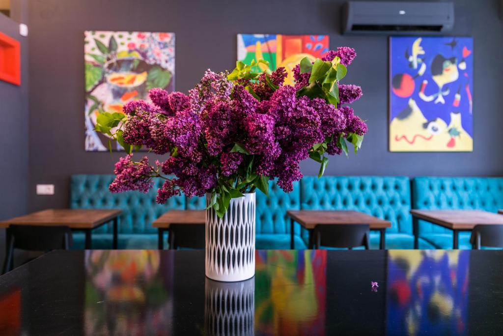 Posezení v ubytování Boutique Hotel MOJO