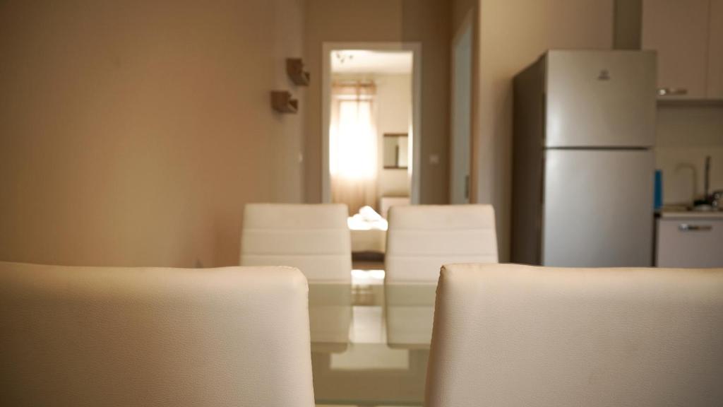 A kitchen or kitchenette at Stratonikis Apartments