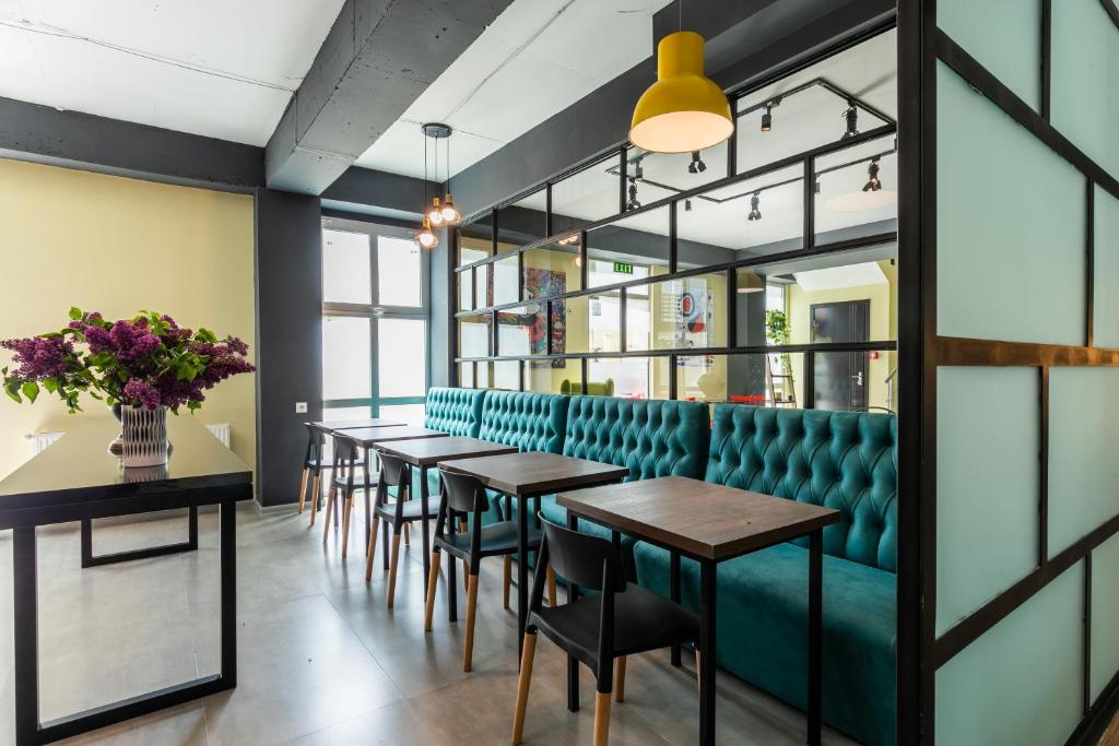 Posezení v ubytování Boutique Hotel MOJO