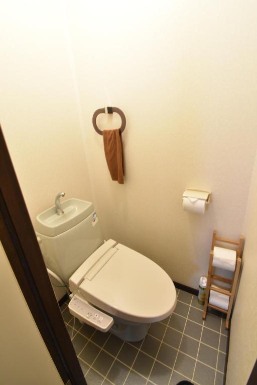 Koupelna v ubytování Condominio Mozu 102
