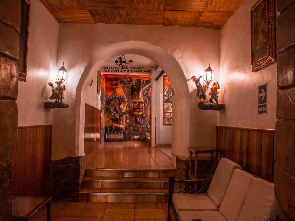 Posezení v ubytování SAN BLAS PLAZA INn