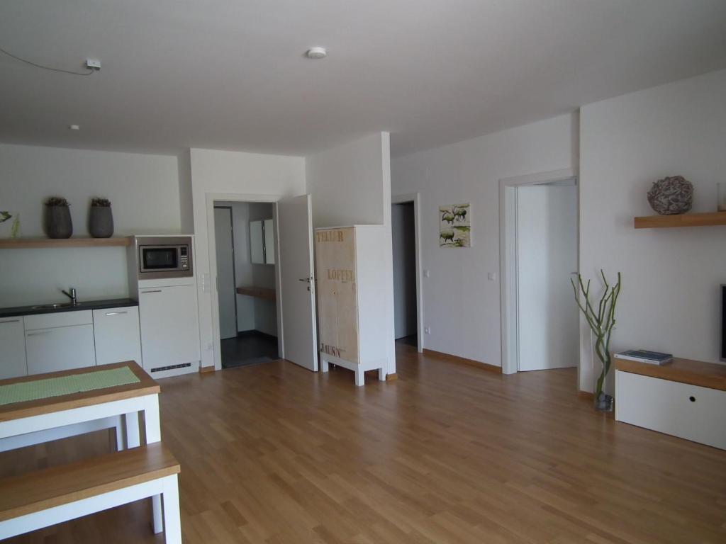 Kuchyň nebo kuchyňský kout v ubytování Nassfeld Apartments - "Traditionell anders"