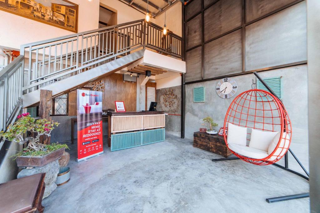 Balkón nebo terasa v ubytování RedDoorz Plus @ Casa Lucia Sindalan San Fernando City Pampanga