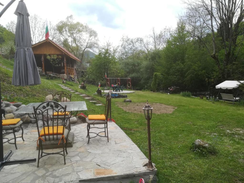 Zahrada ubytování Villa Bulgarka