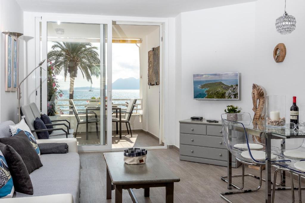 Posezení v ubytování Apartment Sivella By homevillas360