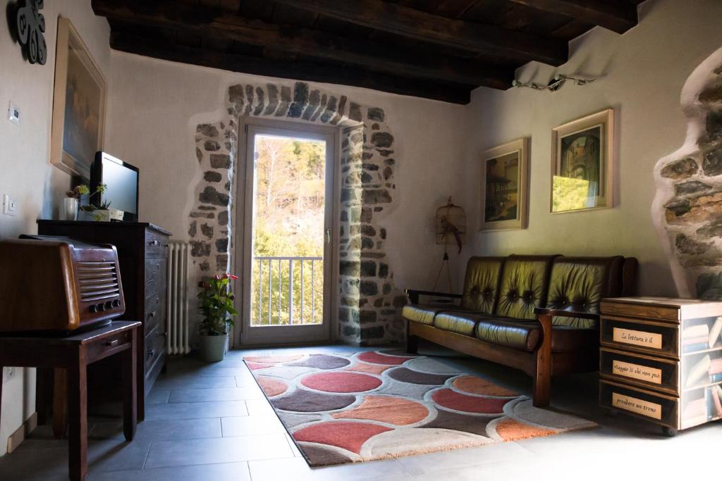 Część wypoczynkowa w obiekcie B&B Sopra il Portico