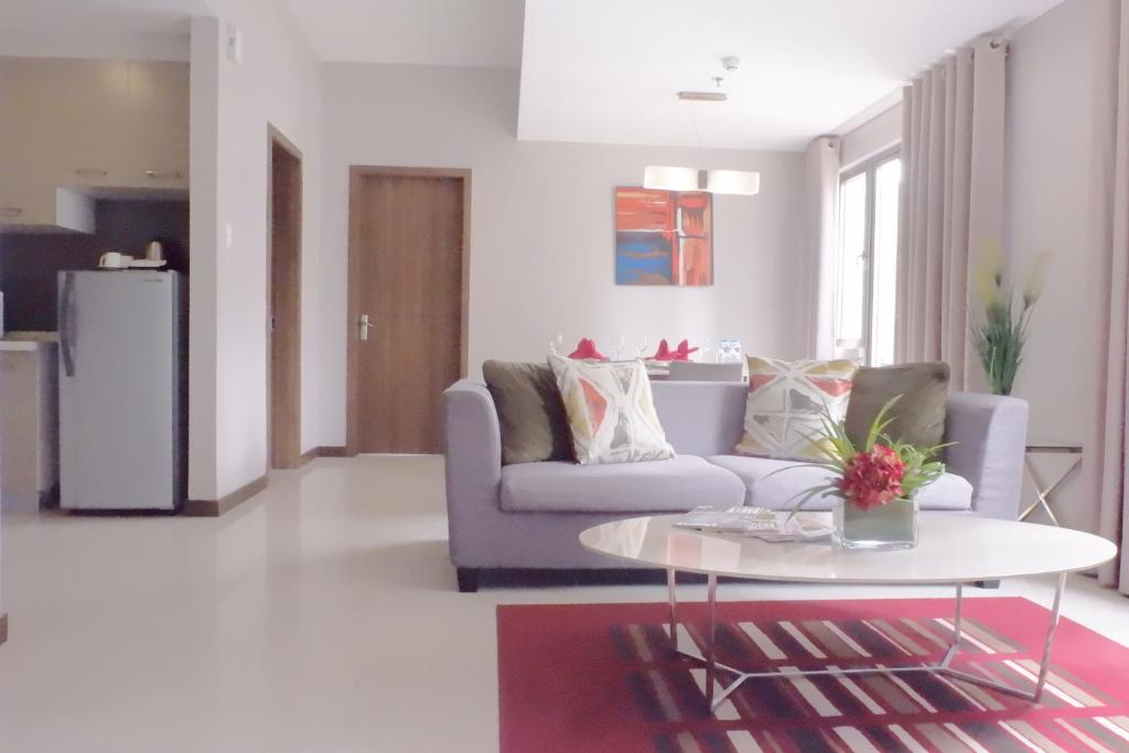 Kuchyň nebo kuchyňský kout v ubytování Valero Grand Suites by Swiss-Belhotel