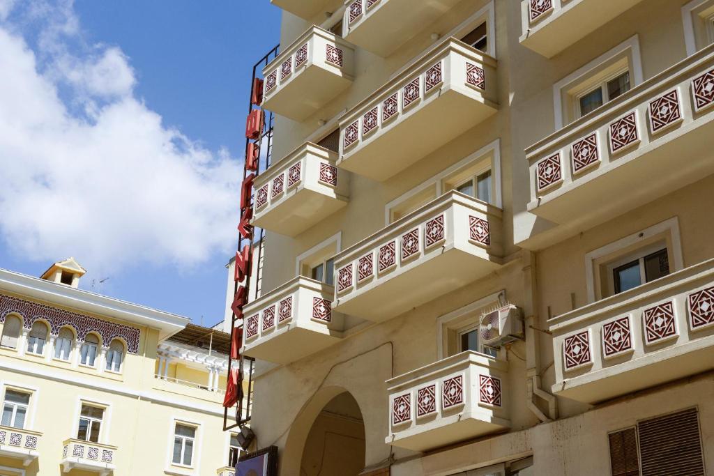 Budynek, w którym mieści się apartament