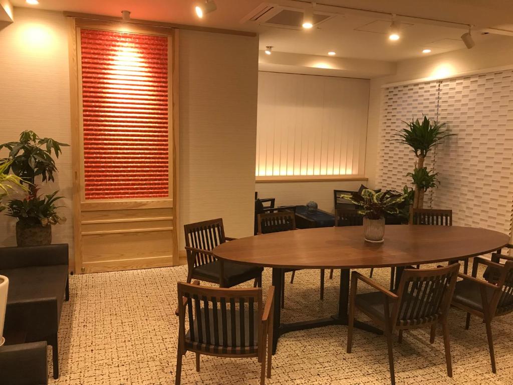 Posezení v ubytování Hotel Yururito Osaka