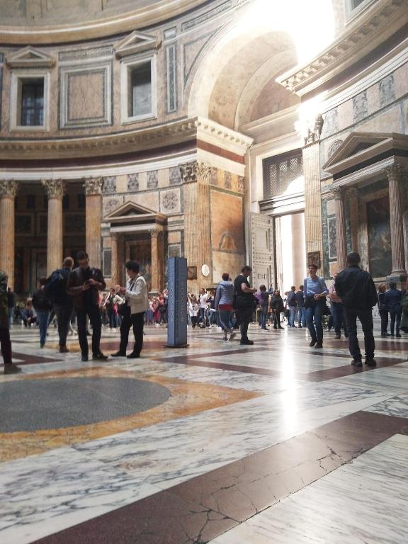 Hostia v ubytovaní L'antica dimora con splendida vista sul Pantheon