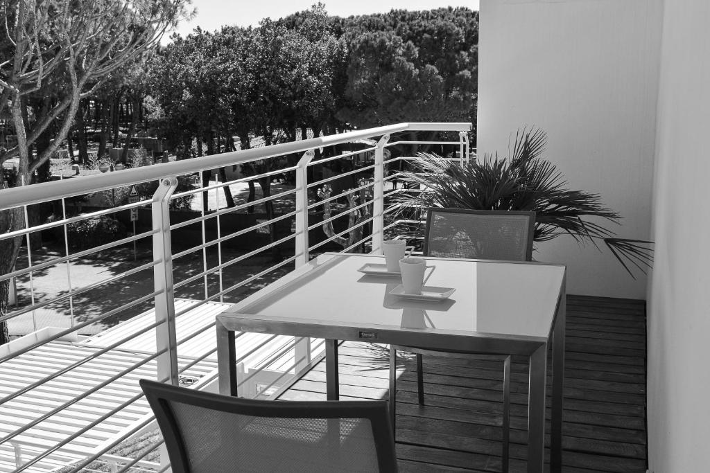 Balkón nebo terasa v ubytování Stay Michelangelo Jesolo Only Adults