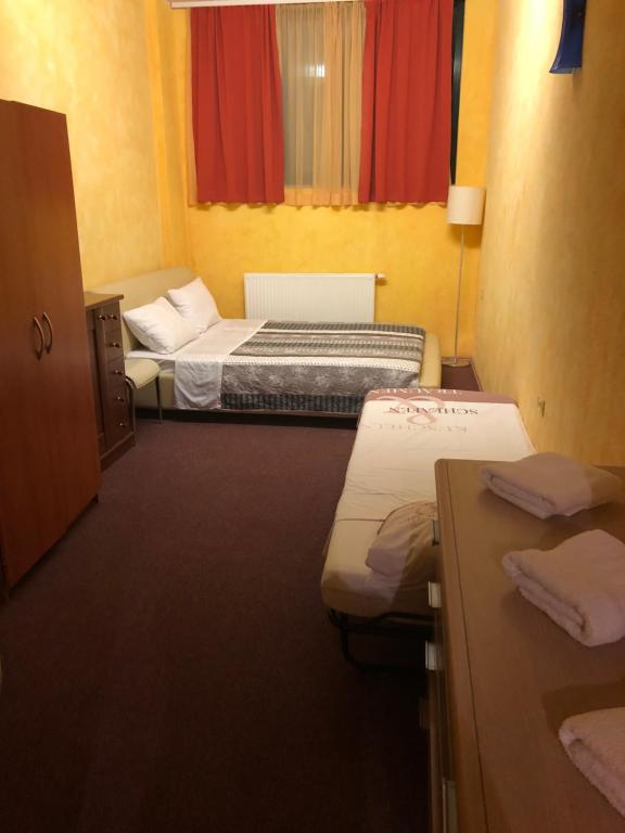 Postel nebo postele na pokoji v ubytování Motel Sofia