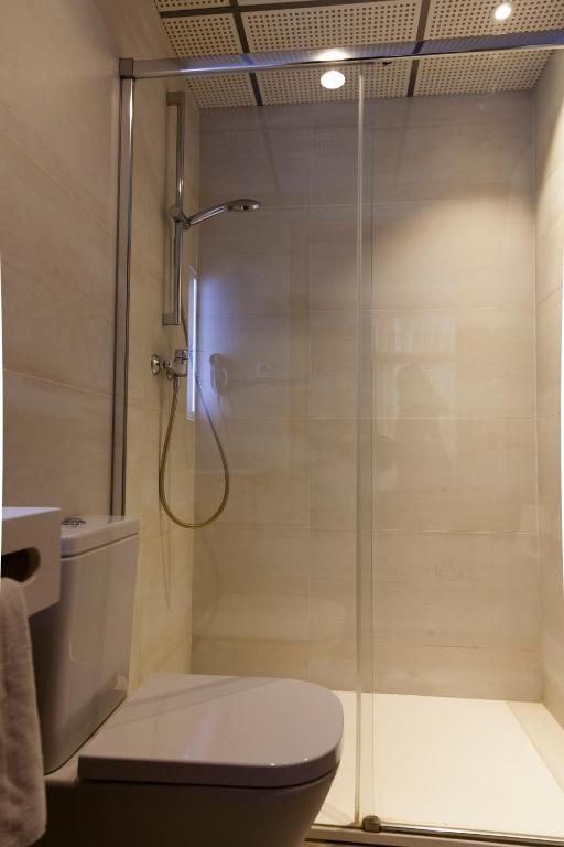 Koupelna v ubytování Hostal Paris