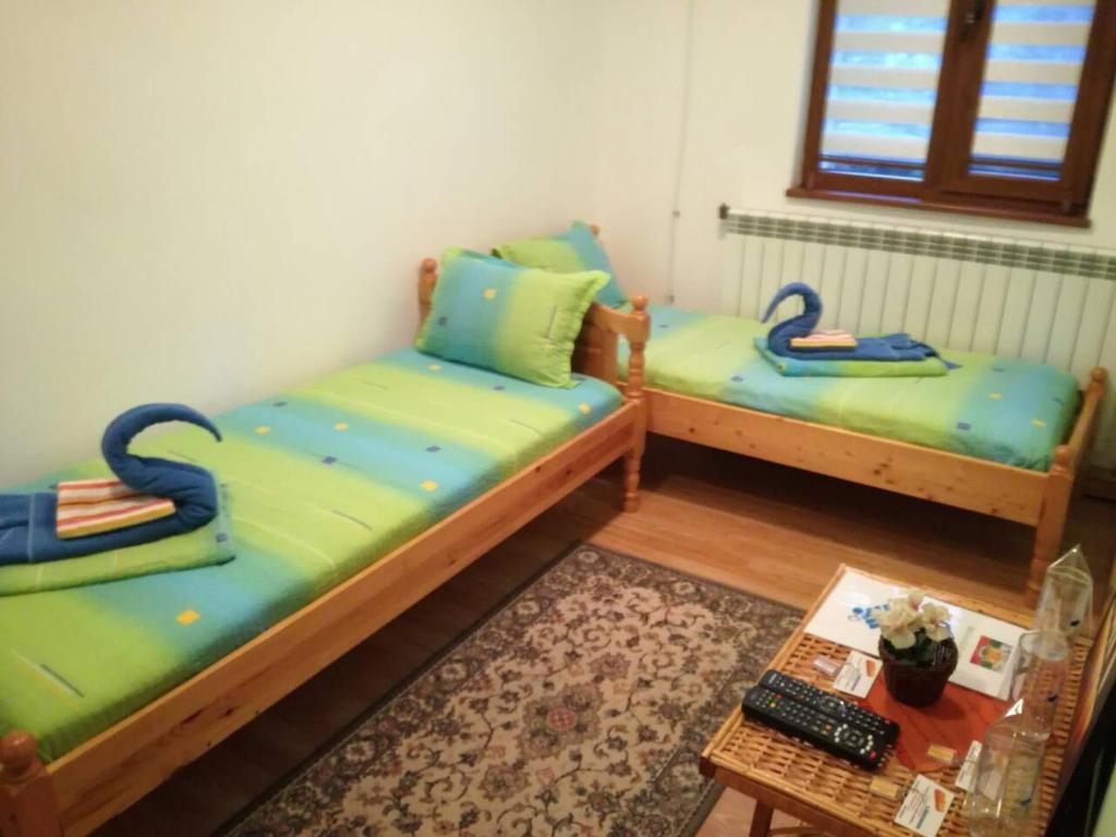 Postel nebo postele na pokoji v ubytování Villa Bulgarka