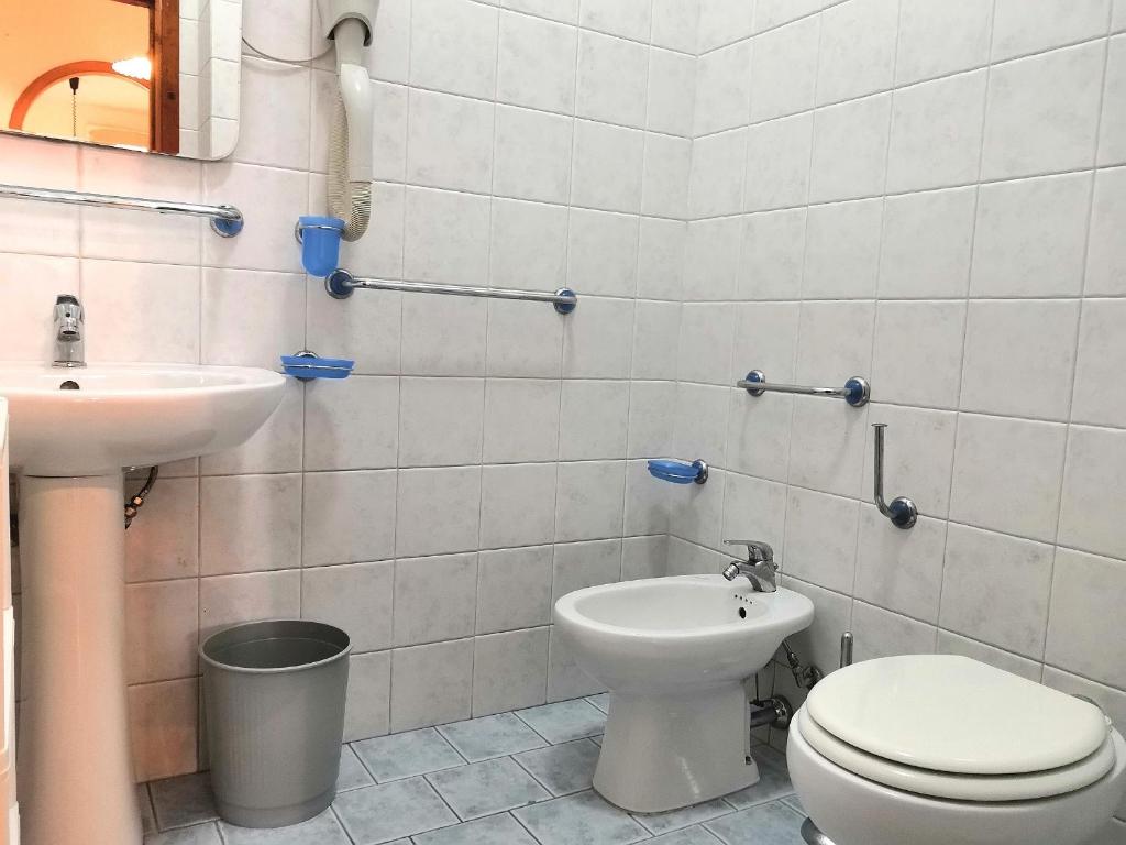 Koupelna v ubytování B&B Villa Passiaturo